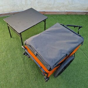 STERNYTABLE - Table basse remorque vélo en itinérance • STERNYTENT / STERNYTRAILER
